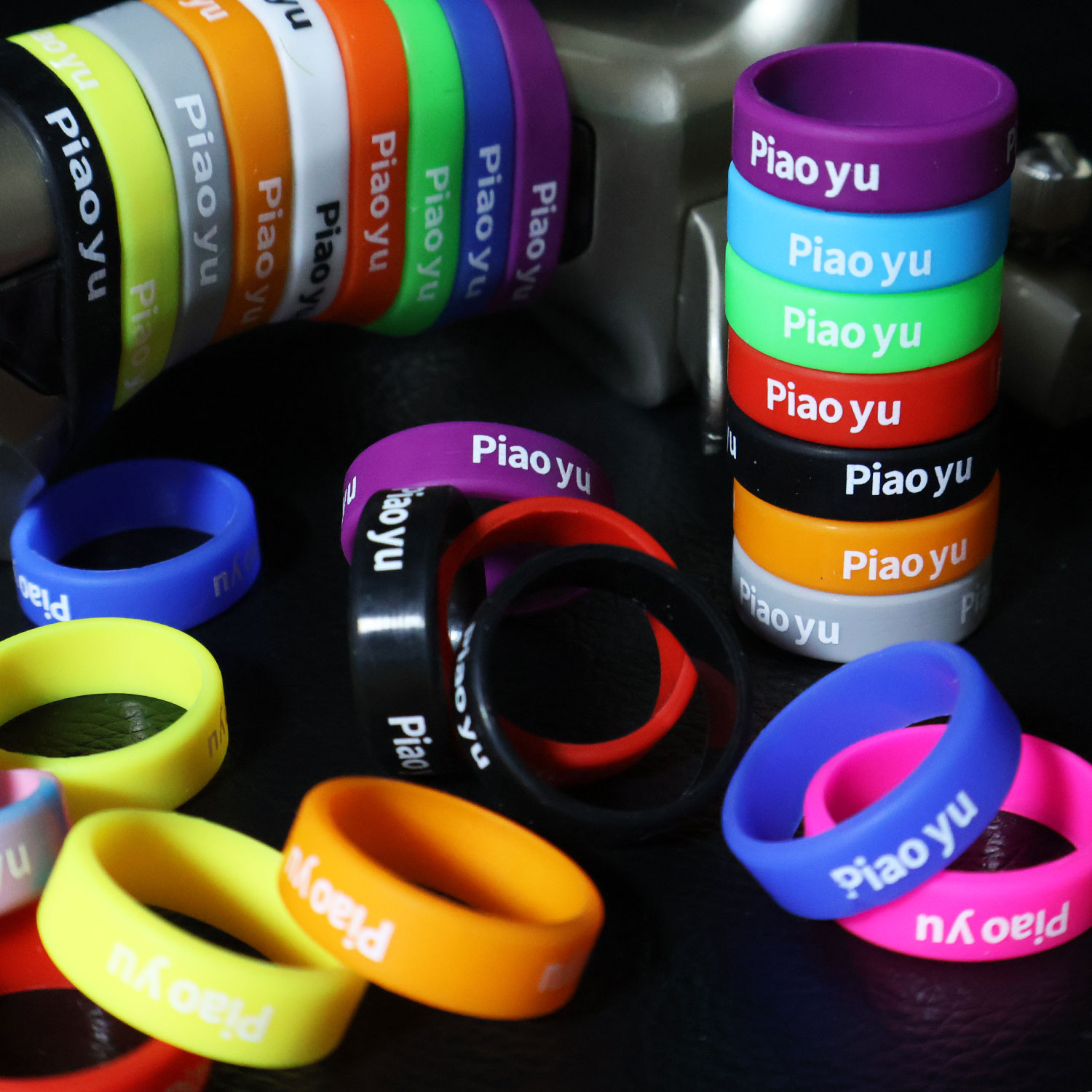 Outdoor Hunting Tools - 13mm/20mm 20PCS Protective Silicone Ring Color