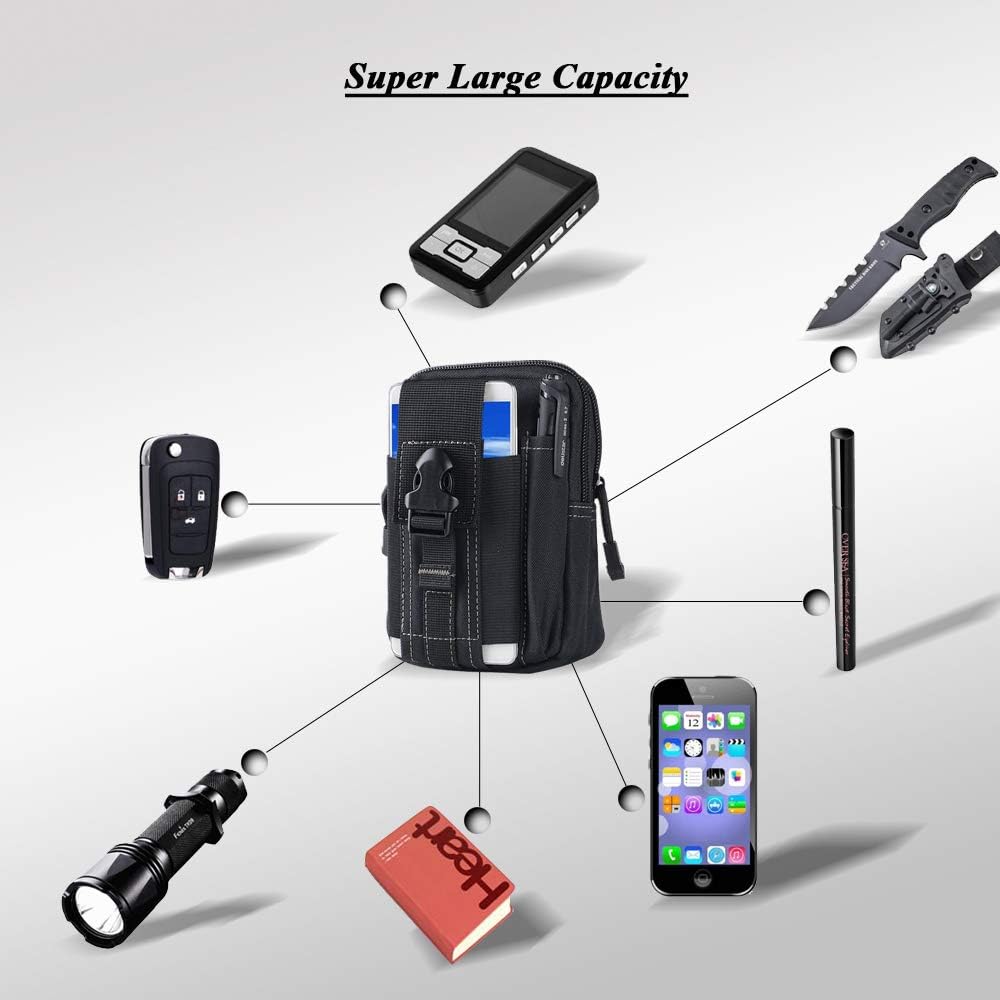 Tactical Molle Belt Pouch Mili - Outdoor Hunting Tools ulasan dan harga