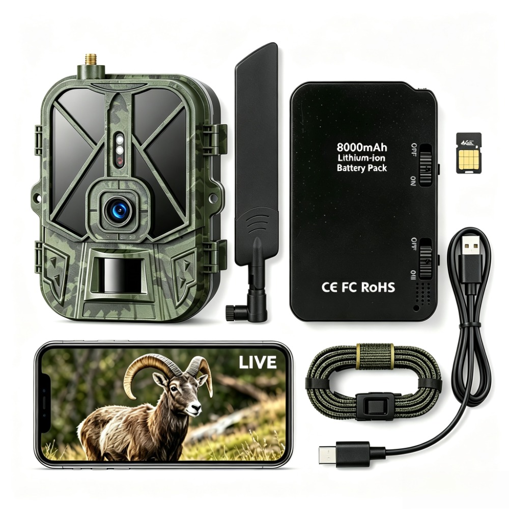 Outdoor 4G 120MP 4K Live Show  - Hunting And Outdoor Shows ulasan dan harga