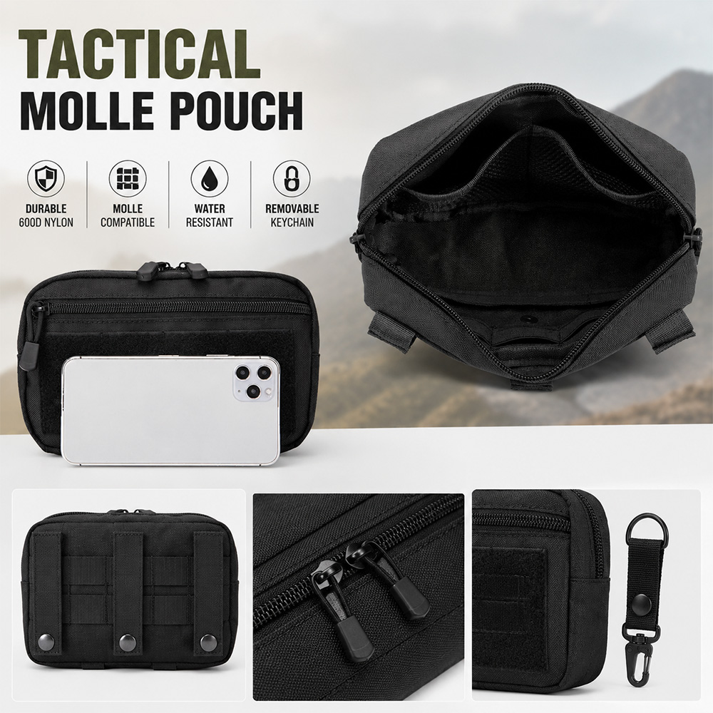 Tactical Molle EDC Pouch Outdo - Outdoor Hunting Tools ulasan dan harga