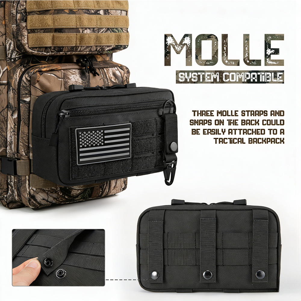 Tactical Molle EDC Pouch Outdo - Outdoor Hunting Tools ulasan dan harga