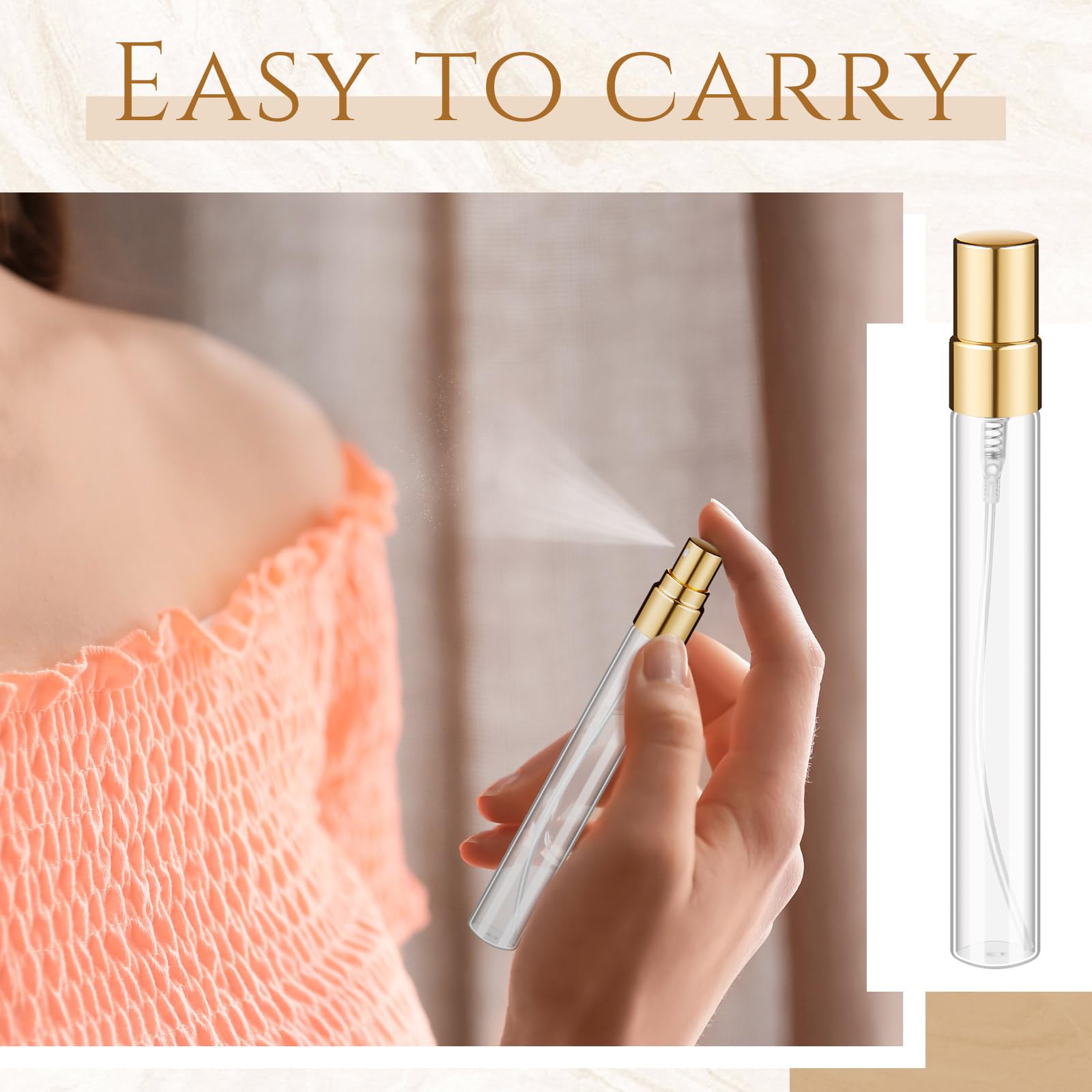 60pcs mini transparent perfume - Scent Eliminator Spray ulasan dan harga