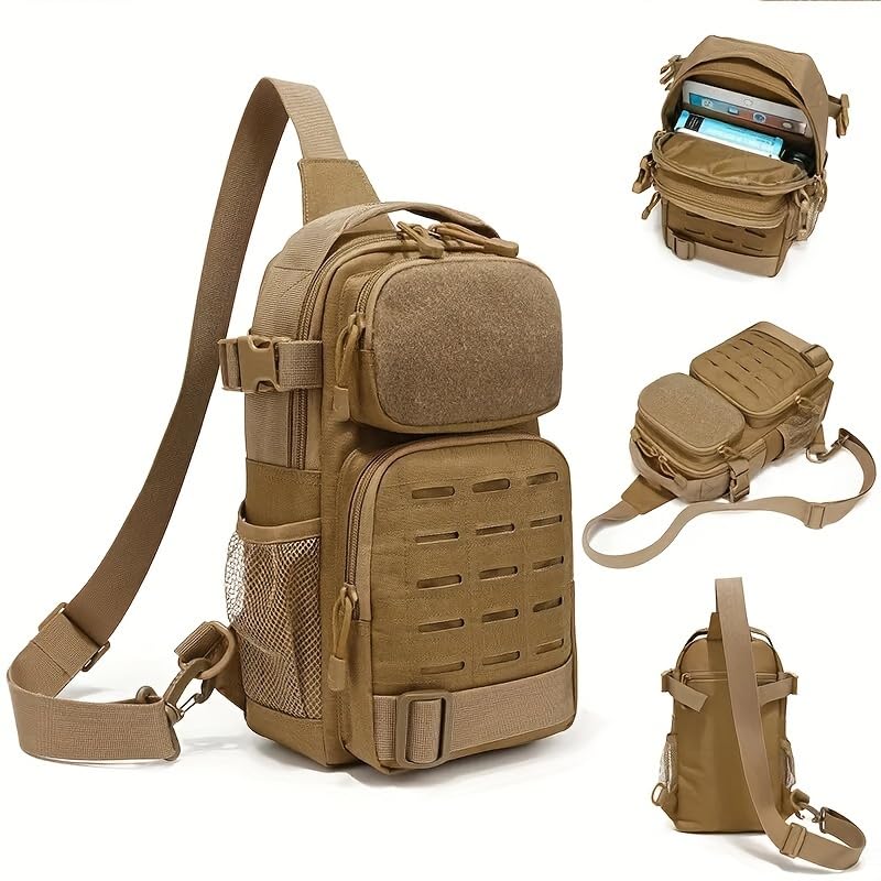 Outdoor Sports Sling Bag Shoul - Outdoor Hunting Range ulasan dan harga