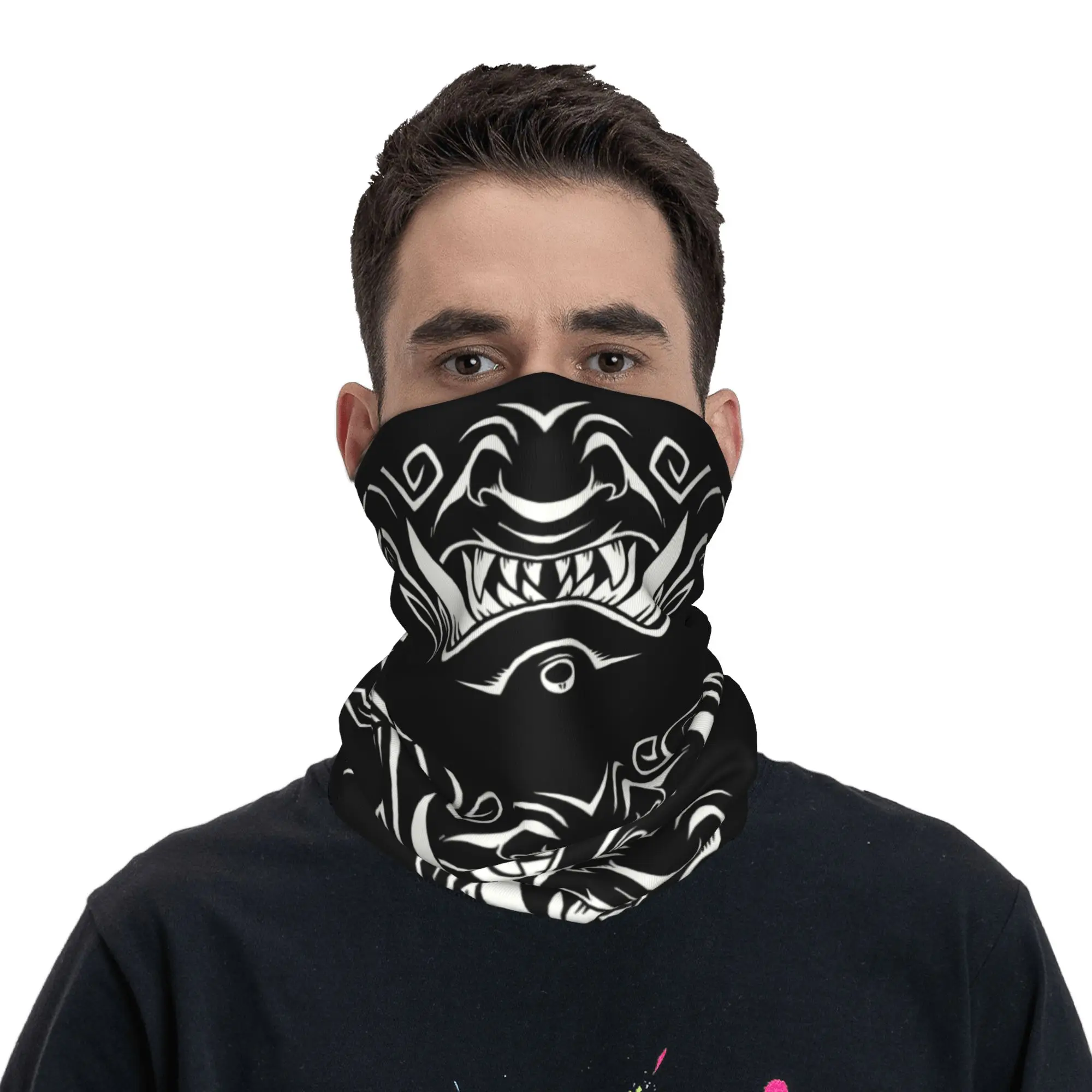 Oni Japan Samurai Demon Winter - Hunting Outdoor Tattoos ulasan dan harga
