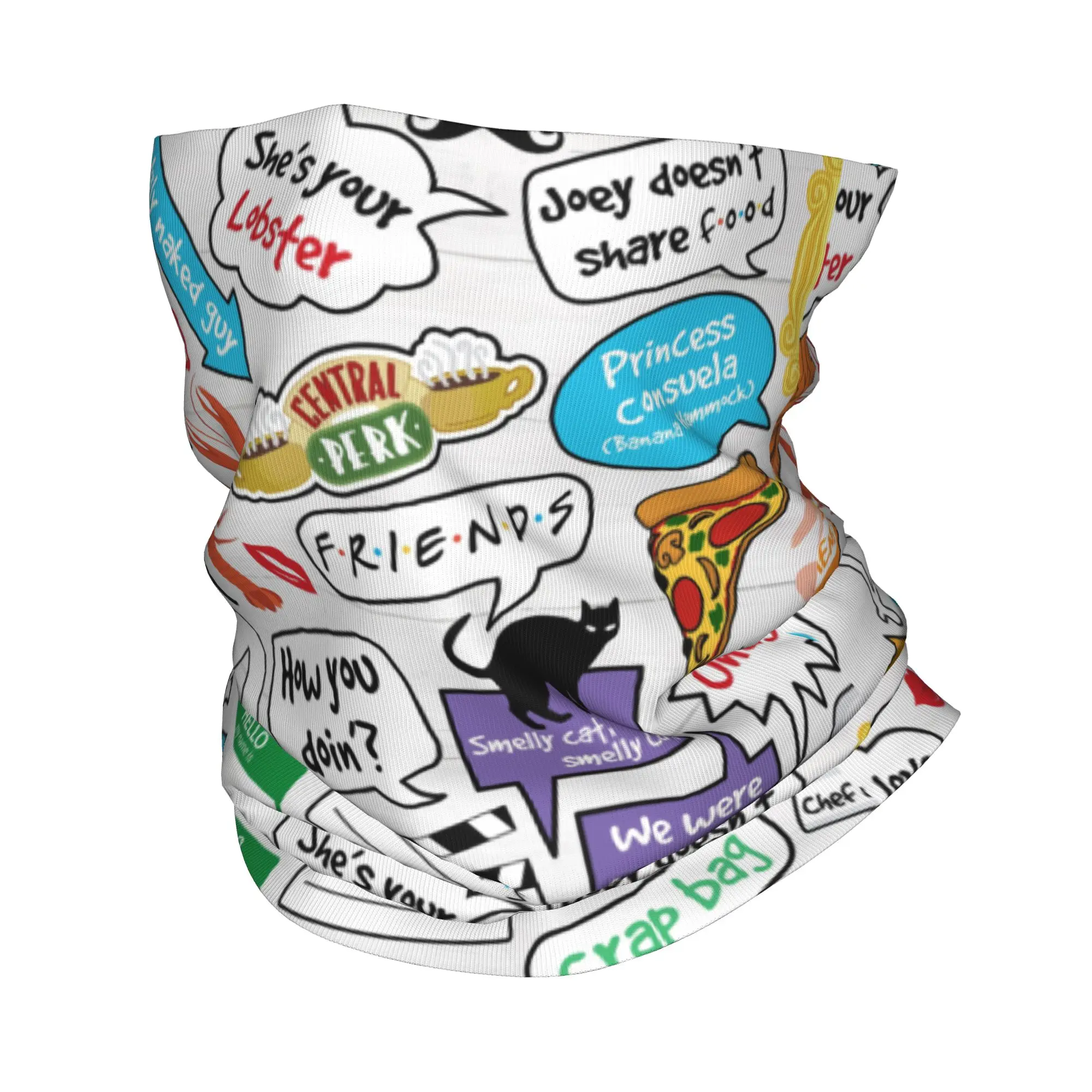 Funny Friends Collage Bandana  - Hunting And Outdoor Shows ulasan dan harga