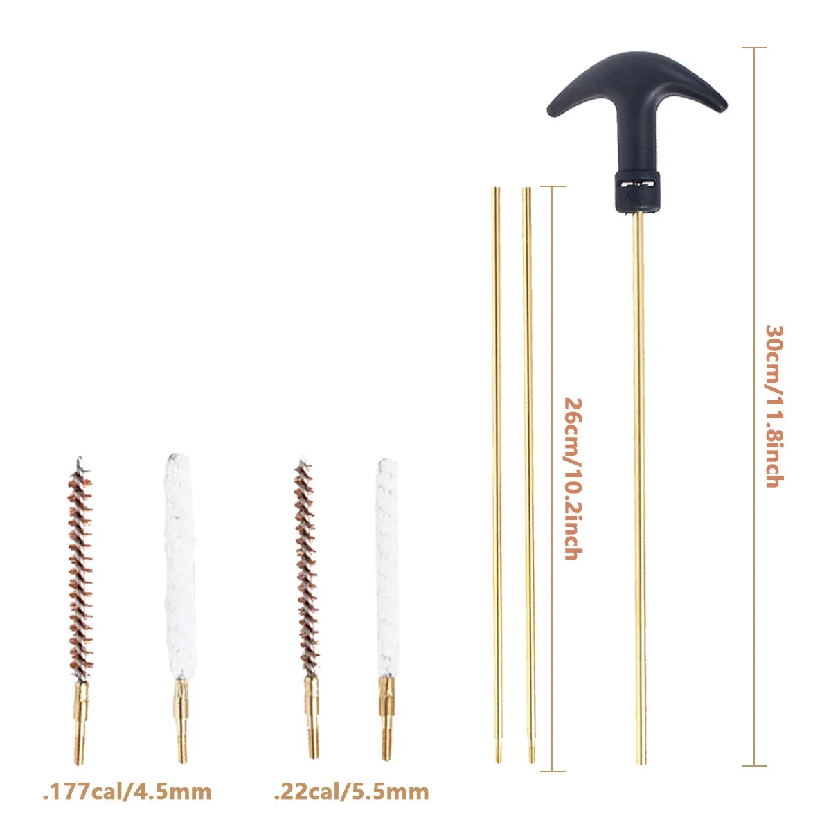Airsoft Barrel Cleaning Kit Ri - Gun Cleaning Rod ulasan dan harga