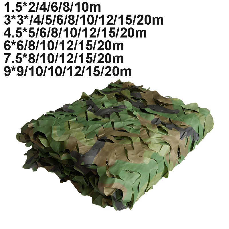 Camouflage Nets  3*3 6*6 9*9m  - Outdoor Hunting Blinds ulasan dan harga