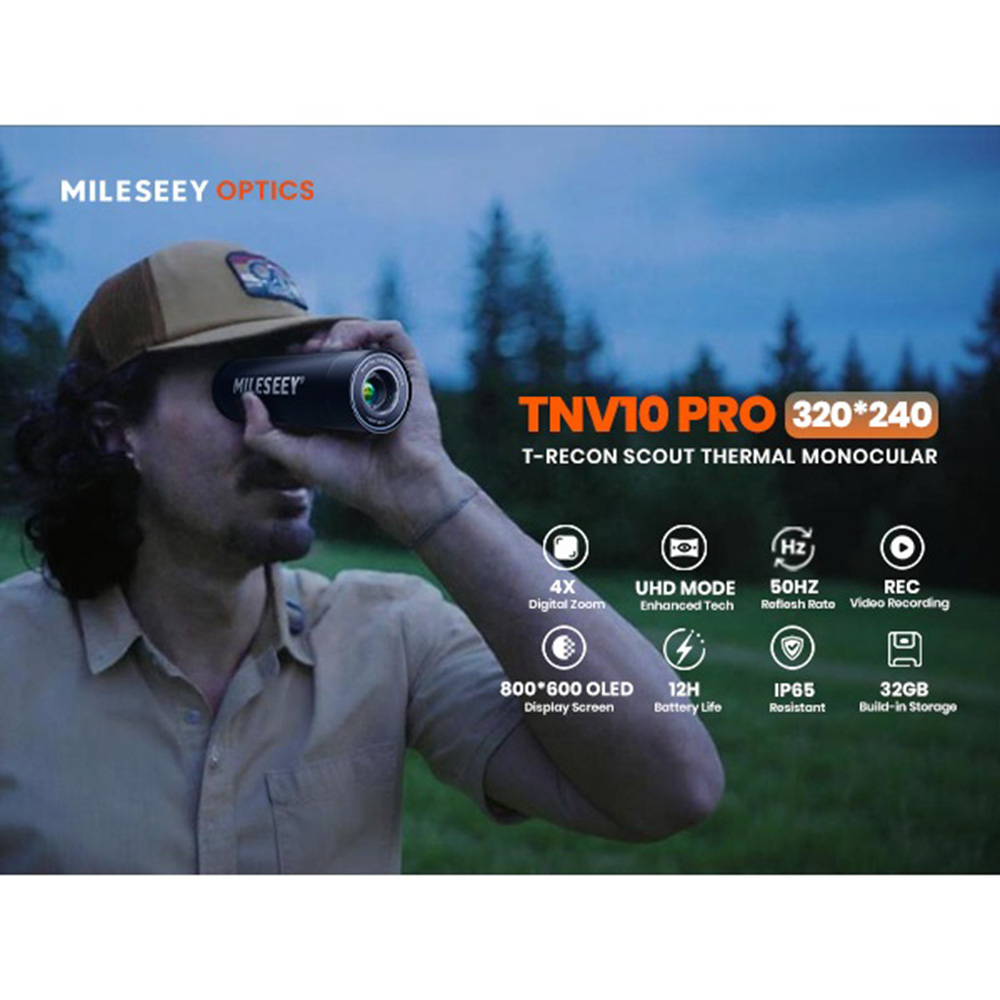 MILESEEY TNV10 PRO 320×240 Res - Outdoor Hunting Images ulasan dan harga