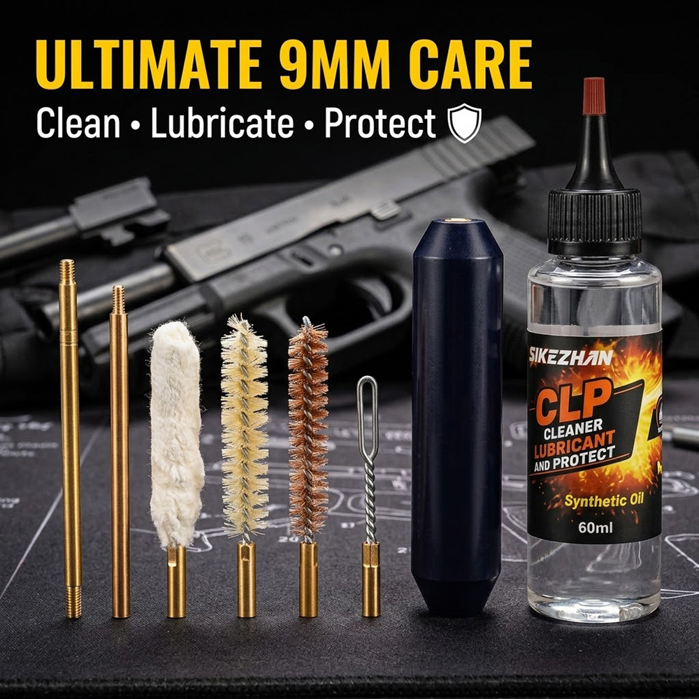 9mm .38 .357 Cal Pistol Cleani - Gun Cleaning Rod ulasan dan harga