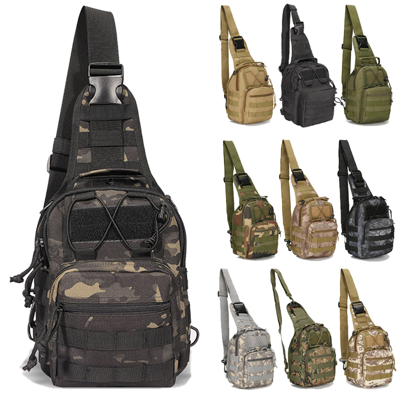 Tactical Chest Bag Men Outdoor - Outdoor Hunting Range ulasan dan harga